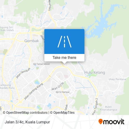 Jalan 3/4c map