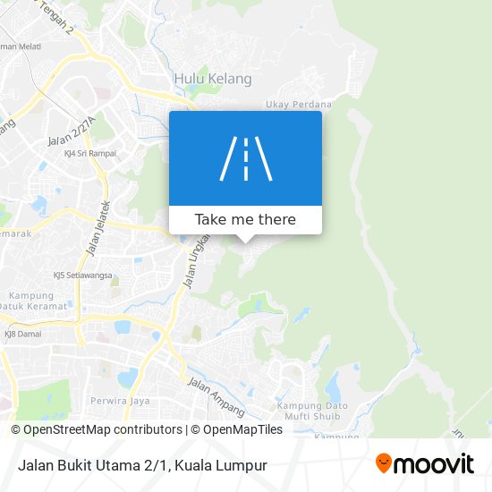 Peta Jalan Bukit Utama 2/1