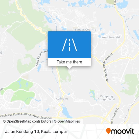 Jalan Kundang 10 map