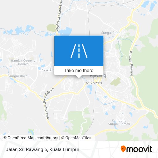 Peta Jalan Sri Rawang 5