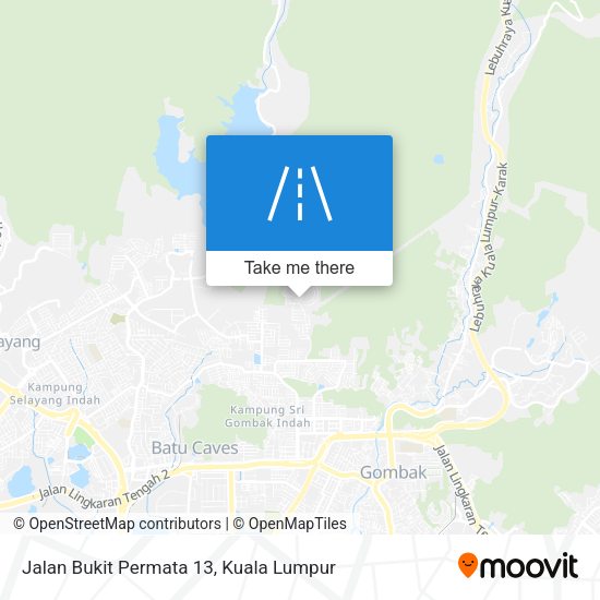 Jalan Bukit Permata 13 map
