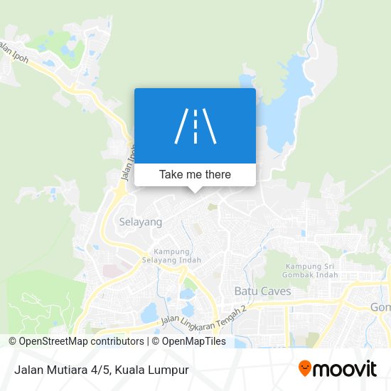 Peta Jalan Mutiara 4/5