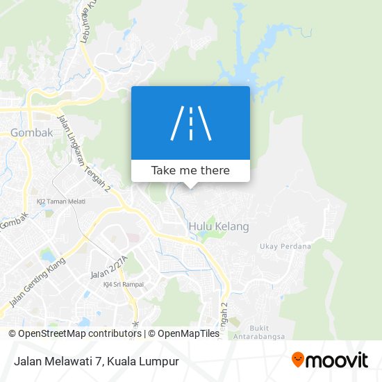 Jalan Melawati 7 map