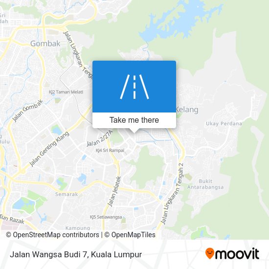 Jalan Wangsa Budi 7 map