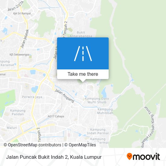 Jalan Puncak Bukit Indah 2 map