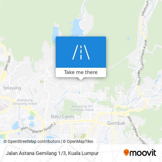 Peta Jalan Astana Gemilang 1/3