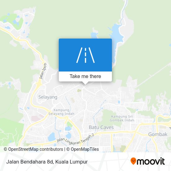 Peta Jalan Bendahara 8d