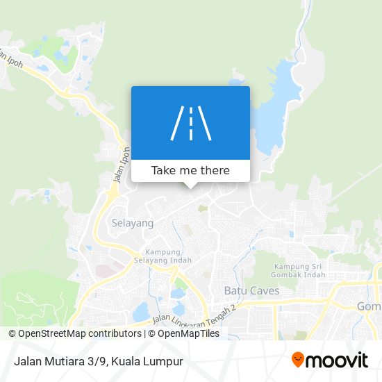 Jalan Mutiara 3/9 map