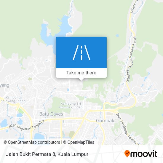 Peta Jalan Bukit Permata 8