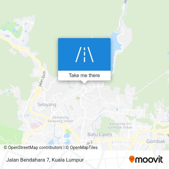 Jalan Bendahara 7 map