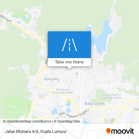 Jalan Mutiara 4/6 map