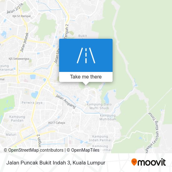 Jalan Puncak Bukit Indah 3 map