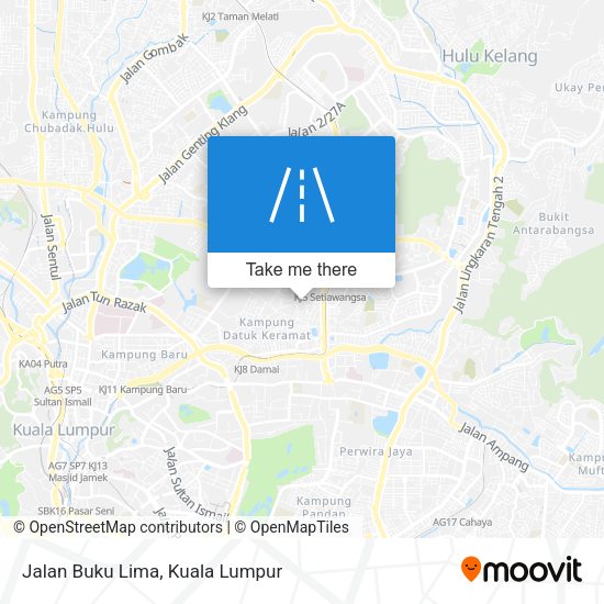 Peta Jalan Buku Lima