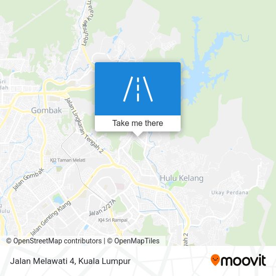 Jalan Melawati 4 map