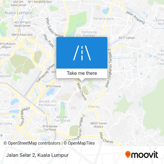 Jalan Selar 2 map