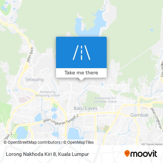 Lorong Nakhoda Kiri 8 map