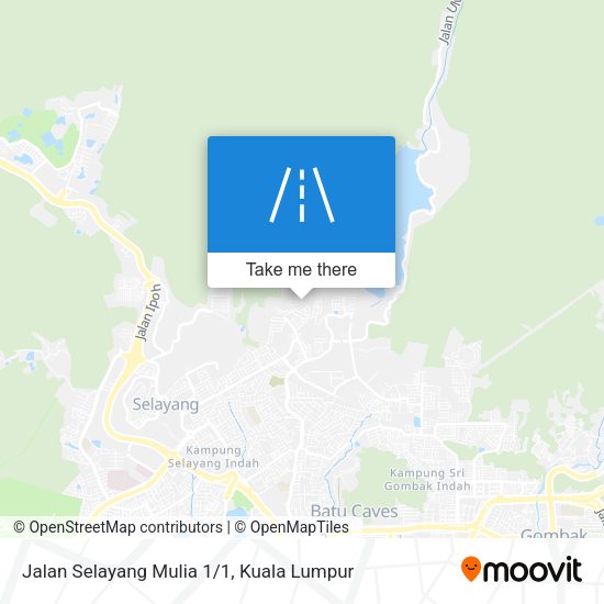 Peta Jalan Selayang Mulia 1/1