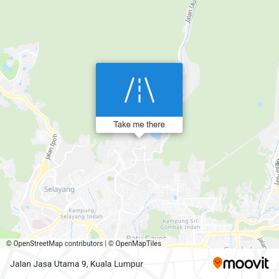 Jalan Jasa Utama 9 map