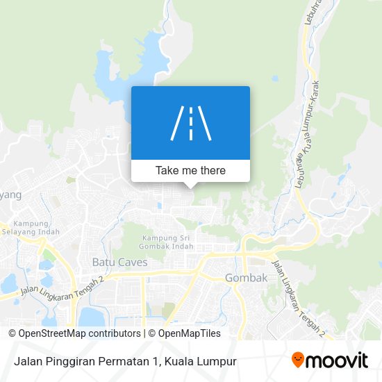 Peta Jalan Pinggiran Permatan 1