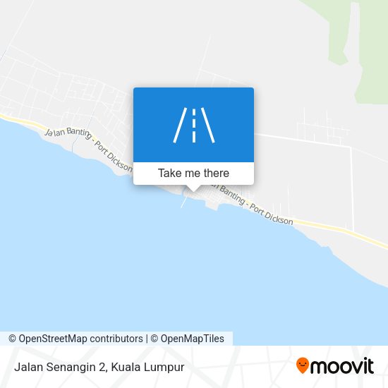 Jalan Senangin 2 map