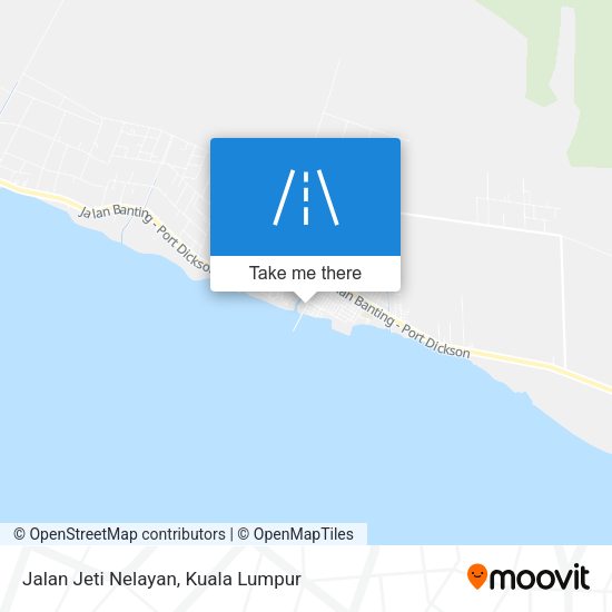 Peta Jalan Jeti Nelayan