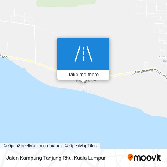 Jalan Kampung Tanjung Rhu map