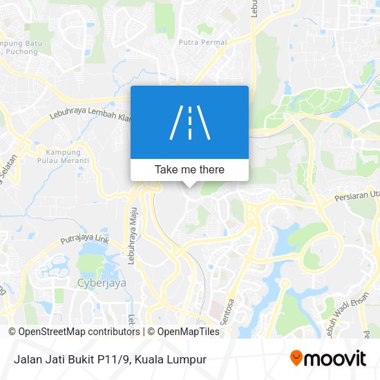 Jalan Jati Bukit P11/9 map