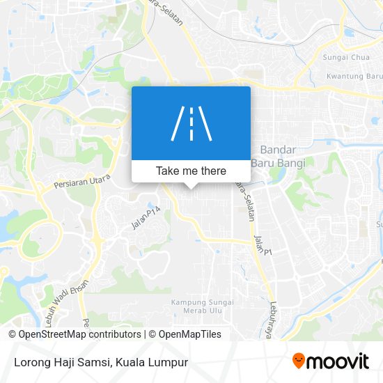 Lorong Haji Samsi map