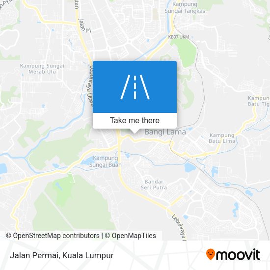 Jalan Permai map