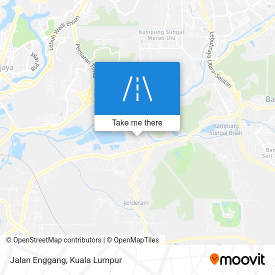 Peta Jalan Enggang