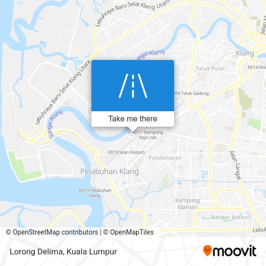 Peta Lorong Delima