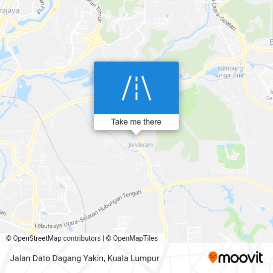 Jalan Dato Dagang Yakin map