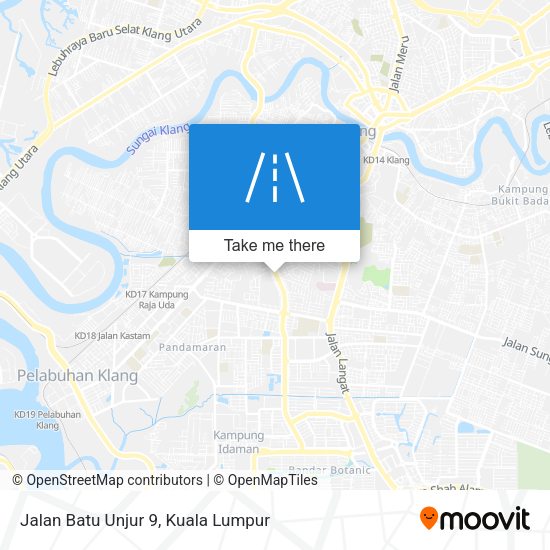 Peta Jalan Batu Unjur 9