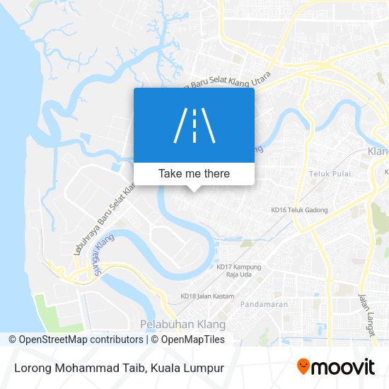 Peta Lorong Mohammad Taib