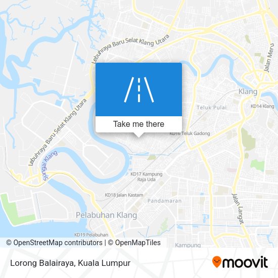 Lorong Balairaya map