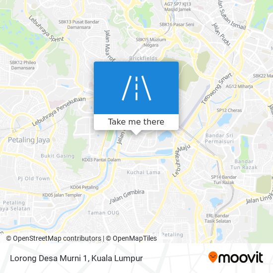 Lorong Desa Murni 1 map