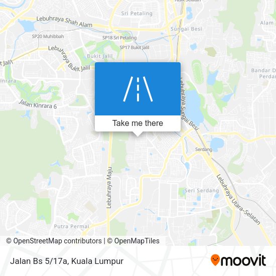 Peta Jalan Bs 5/17a