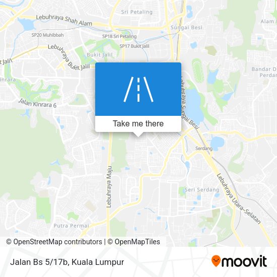 Peta Jalan Bs 5/17b