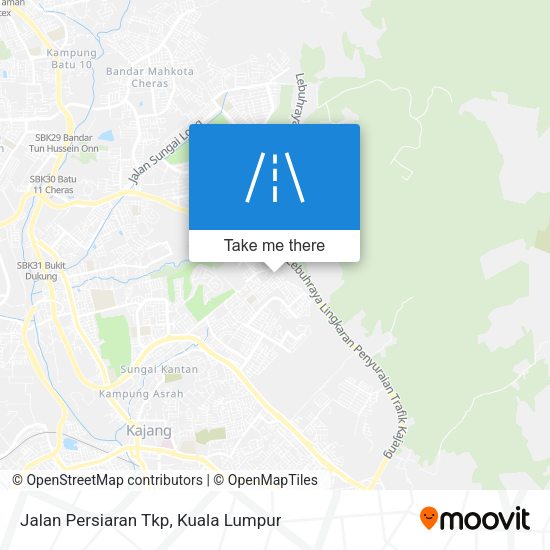 Jalan Persiaran Tkp map