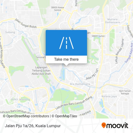 Jalan Pju 1a/26 map