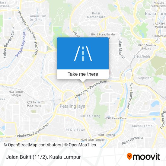 Peta Jalan Bukit (11/2)