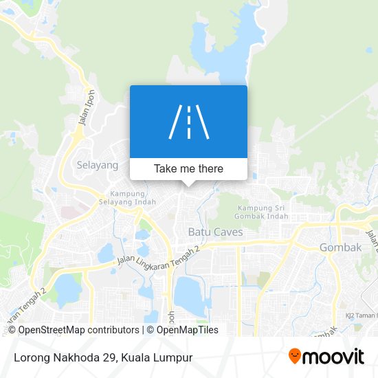 Peta Lorong Nakhoda 29