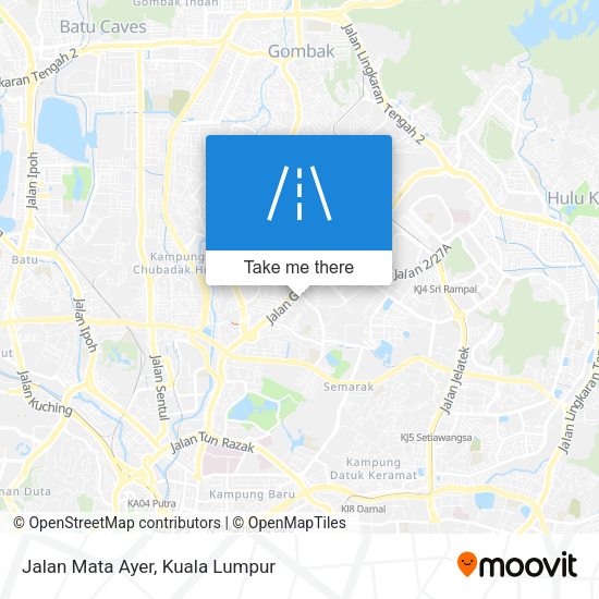 Jalan Mata Ayer map