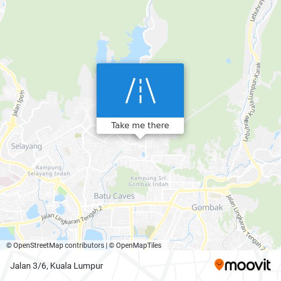 Jalan 3/6 map