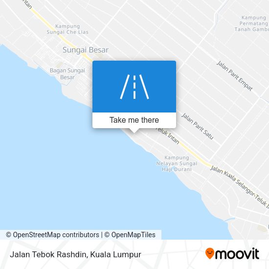 Jalan Tebok Rashdin map