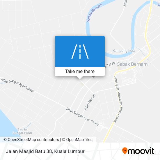 Jalan Masjid Batu 38 map