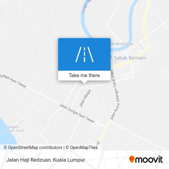 Peta Jalan Haji Redzuan
