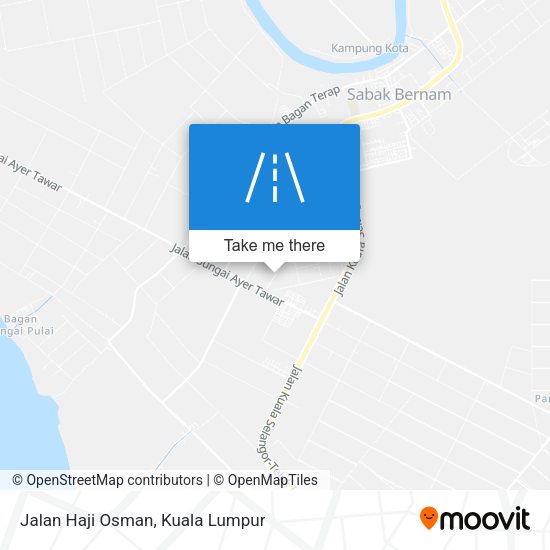 Peta Jalan Haji Osman