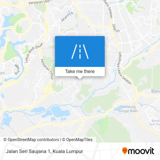 Jalan Seri Saujana 1 map