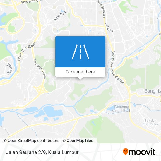 Jalan Saujana 2/9 map